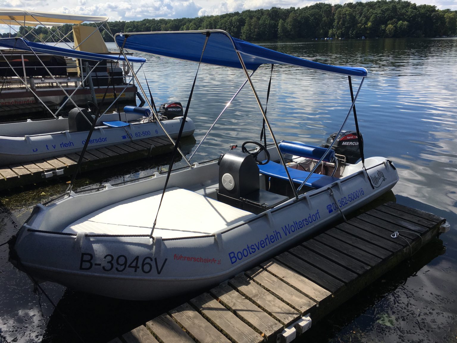 Motorboot Whaly 435, 15 PS, führerscheinfrei