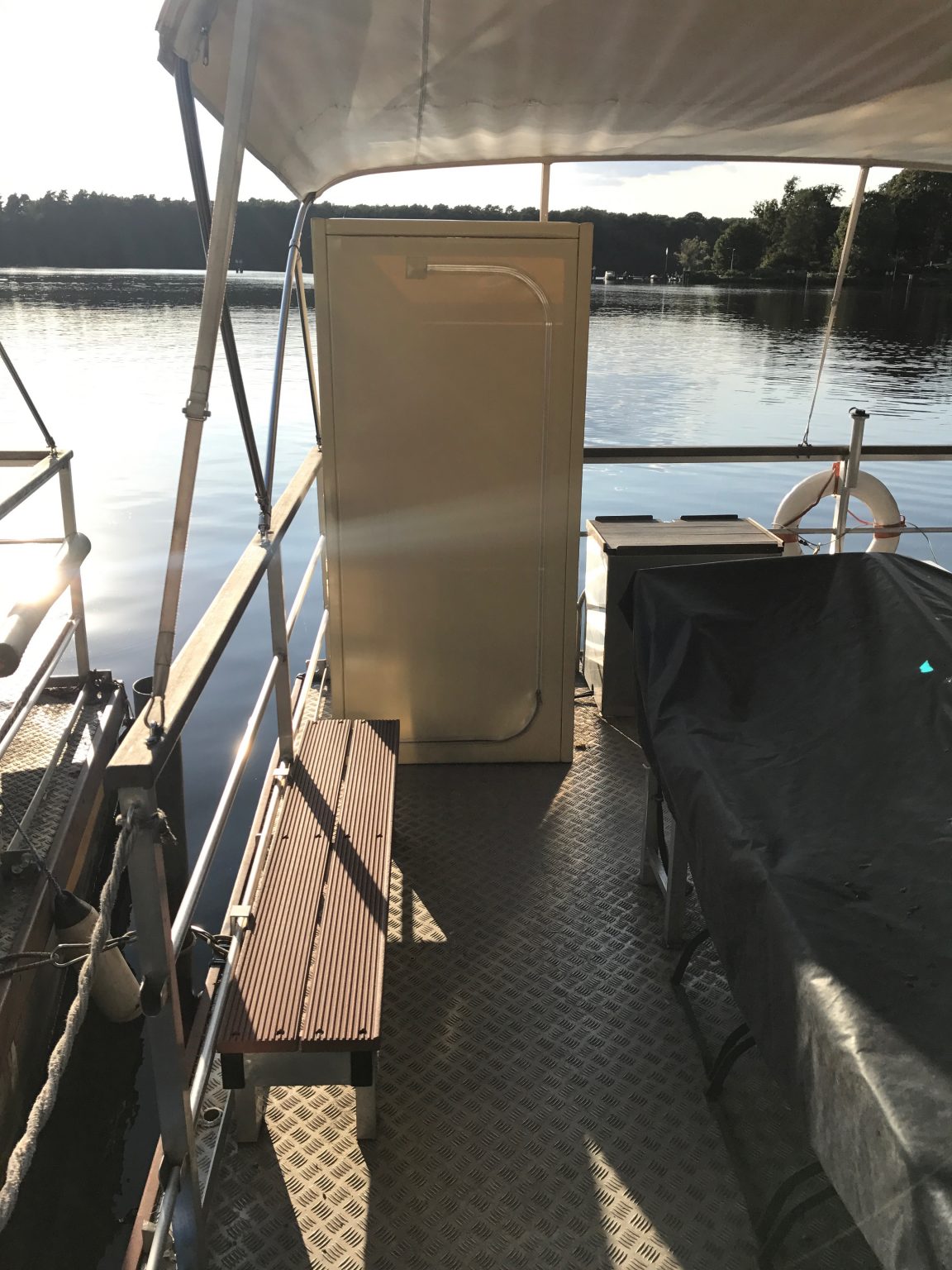 Floßboot Nr.1 (Rollstuhlgerecht & Campingtoilette)