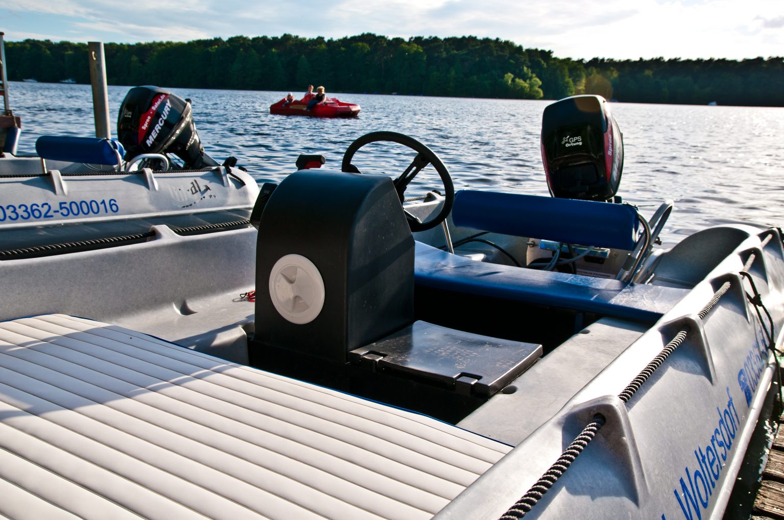 Motorboot Whaly 435, 15 PS, führerscheinfrei