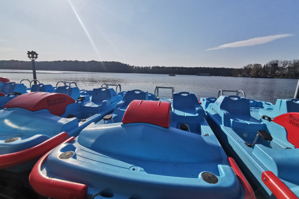 Tretboot - max. 4 Personen
